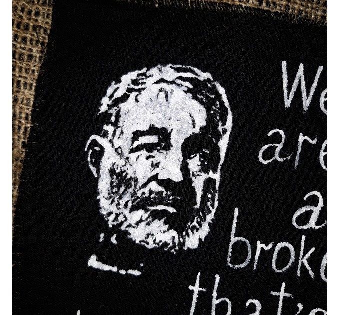 Banner Ernest Hemingway quote