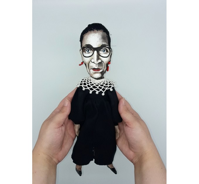 Ruth Bader Ginsburg Notorious rbg feminist - American lawyer and jurist - Collectible doll