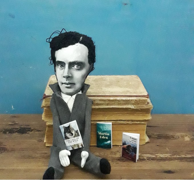 Jack London Writer doll
