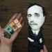 H.G. Wells writer author - sience fiction fans gift - Collectible doll + miniature books