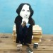 Famous poet, writer, author  - Literary Gift Readers & Writers - Collectible doll + Miniature Book