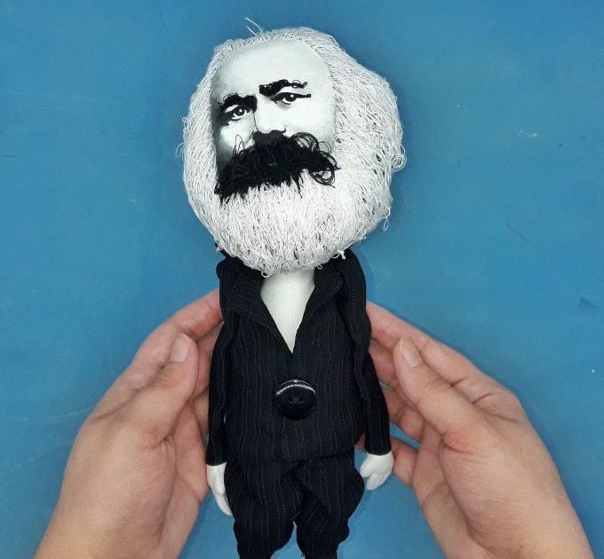 Karl Marx collectible doll