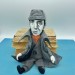 Basil Rathbone detective doll