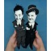 Famous comedy duo Classical Hollywood - Collectible dolls