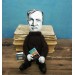 American journalist, writer author  - Literary Gift for Readers & Writers - collectible doll