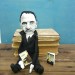 W. Somerset Maugham English playwright, novelist - Gift for writer - Collectible doll + miniature books