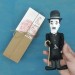 Famous actor comedian - Star of classic Hollywood Silent film era - Collectible figurine hand painted