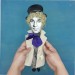 Famous comedian, old Hollywood - The Marx Brothers - collectible doll