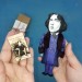 Oscar Wilde literary figurine, poet, writer, author The Picture of Dorian Gray. - Literary Gift for Readers & Writers - collectible doll + Miniature Book