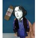 Oscar Wilde literary statuette, Gift for Readers! collectible doll + Miniature Book