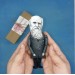 Charles Darwin scientist action figure, English naturalist, geologist and biologist, atheist - Theory of evolution - biology teacher gift - Collectible doll + miniature book