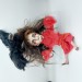 Elisabeth Shepard doll ( the Omen 1976 ) - Halloween decor - MADE TO ORDER