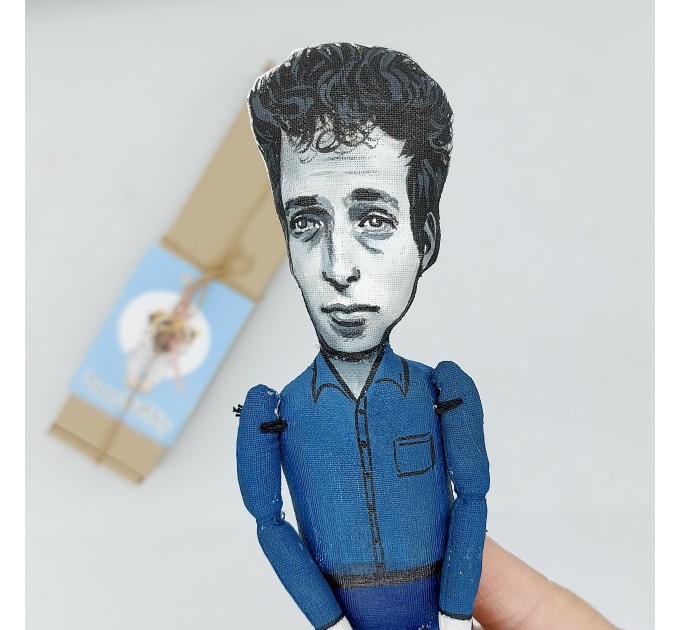 Bob Dylan musician figurine