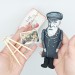 Pierre Auguste Renoir French artist figurine - Art teacher gift! 