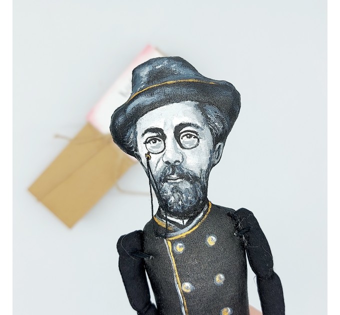 Anton Chekhov literary figurines - Literature gift!