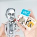 Alfred Adler famous psychotherapist figurine - physical therapist gift!