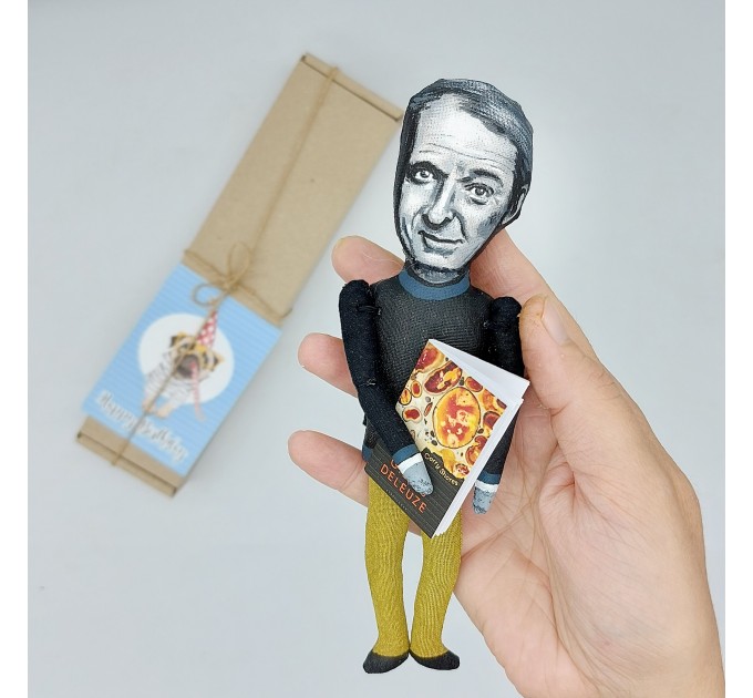 Gilles Deleuze figurine, famous French greatest philosopher - best Gifts for Philosophy lovers 