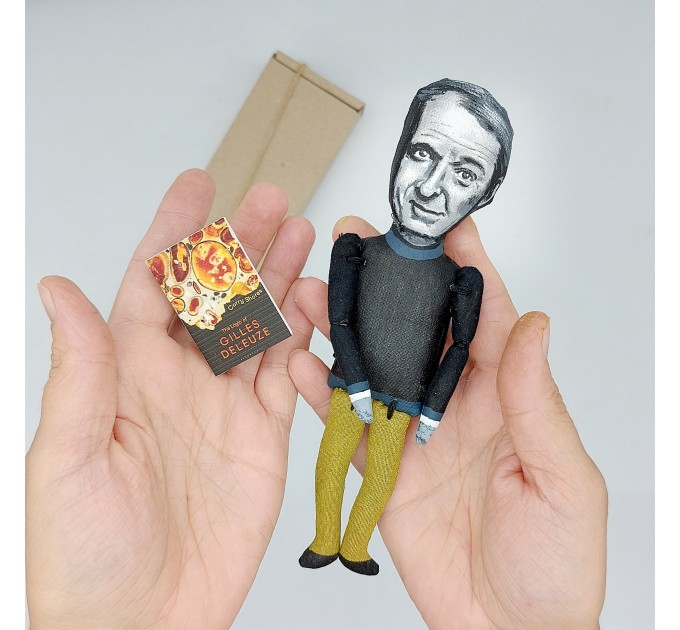 Gilles Deleuze figurine, famous French greatest philosopher - best Gifts for Philosophy lovers 