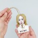 Bette Davis and Joan Joan Crawford - Christmas ornaments handmade