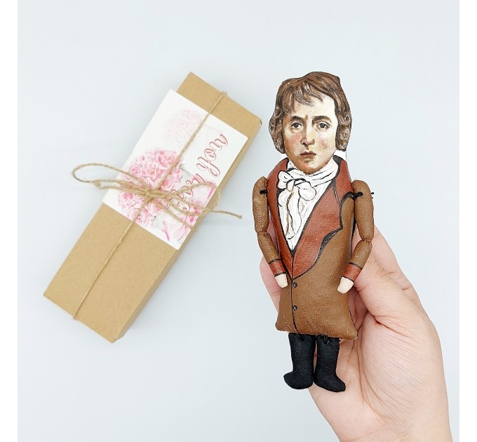 Jacques-Louis David famous French painter figure - Art Teacher gift! 