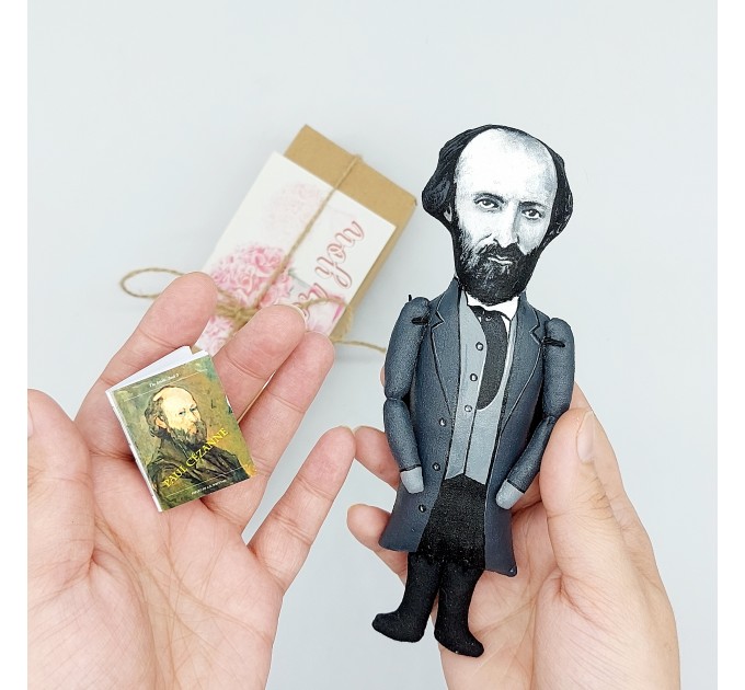 Paul Cezanne famous French Post-Impressionist painter figure - Art teacher gift! 