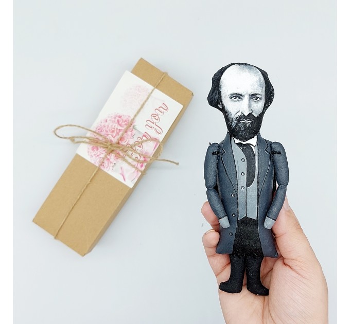 Paul Cezanne famous French Post-Impressionist painter figure - Art teacher gift! 