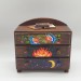 Archeron sisters dresser for Fairy dollhouse, miniature furniture handcrafted