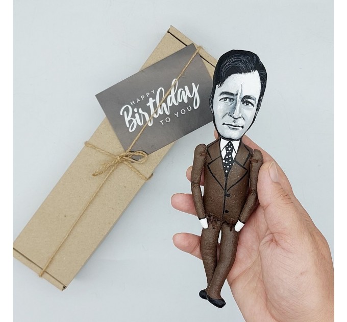 Claude Rains famous actor the Golden Age of Hollywood - Retro Movie fans gift! Collectible doll