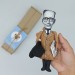 John Langshaw Austin famous English philosopher figurine - Philosophy gift! Library decor.