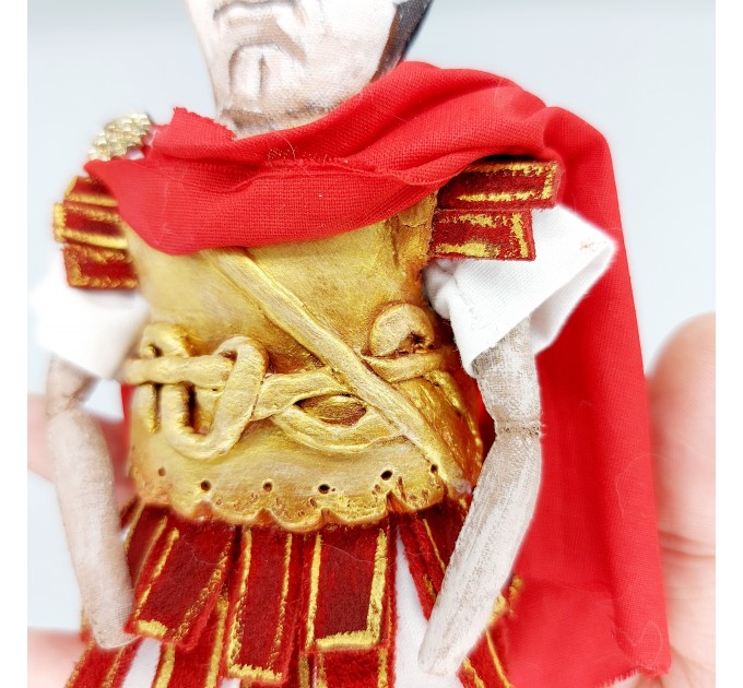 Roman Constantine the Great Christian Emperor figure - Collectible historical figure, limited edition 