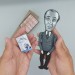 Jorge Luis Borges figurine, famous writer  philosophical World Literature - Readers gift! Collectible doll