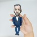 Sam Harris famous American philosopher, neuroscientist, podcast host - the four horsemen - Atheist gift! Collectible doll