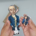 Giacomo Casanova famous Italian adventurer figurine, author autobiography Histoire de ma vie (Story of My Life) - Readers gift!