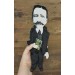 L. Frank Baum famous American author Wizard of Oz - Collectible doll