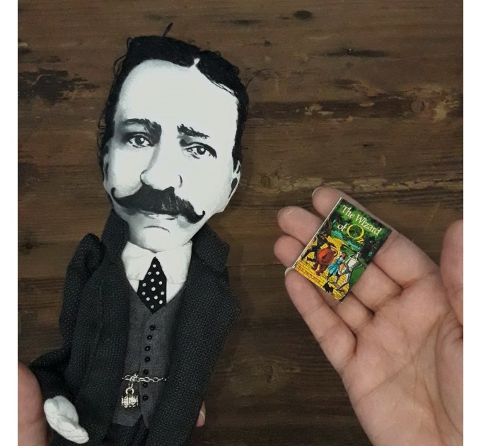 L. Frank Baum famous American author Wizard of Oz - Collectible doll