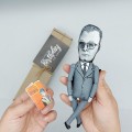 Truman Capote figure, famous American novelist, short story writer, actor - Gift for readers! Collectible doll