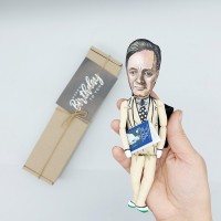 Tom Wolfe figurine