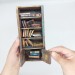 Library Bookcase, Miniature Bookshelf 1 : 12 , Library Bookshelves - Dollhouse furniture