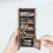 Library Bookcase, Miniature Bookshelf 1 : 12 , Library Bookshelves - Dollhouse furniture