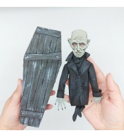 Vampire in a coffin