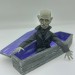 Vampire in a coffin, dark Gothic doll - Vampire gift - handmade Halloween decor
