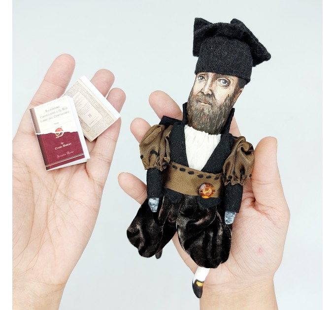 Baldassare Castiglione figure, famous Italian Renaissance author The Book of the Courtier