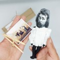 Jean Francois Millet figure, famous French artist the Realism art movement - Artists room decor, Collectible doll