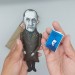Auguste Comte figure, French  philosopher - the doctrine of positivism - Gift for sociolog!