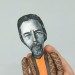 Alan Watts figurine, famous English writer, Philosophy Gift! Collectible doll