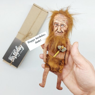 Prehistoric Caveman figurine