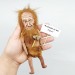 Prehistoric Caveman figurine - Man Cave sign, Birthday Gifts! Stone Age homo sapiens, prehistoric hunters doll