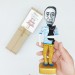 Haruki Murakami figurine, famous Japanese author - Book lover gift!