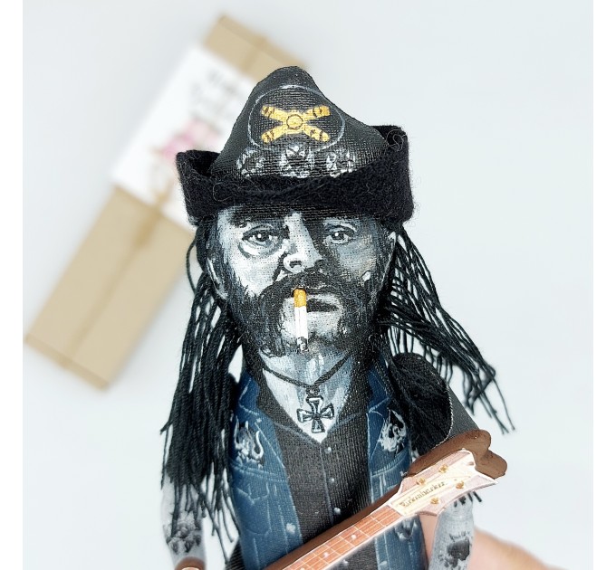 Lemmy Kilmister figure, British musician, vocalist band Motörhead - Fans gift!