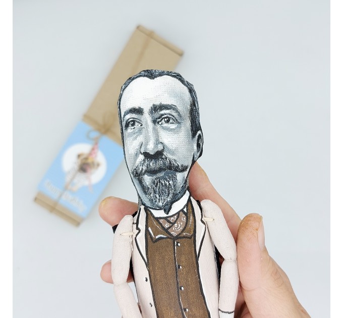 Anatole France figure, French poet, journalist, novelist - Gift idea for writer!